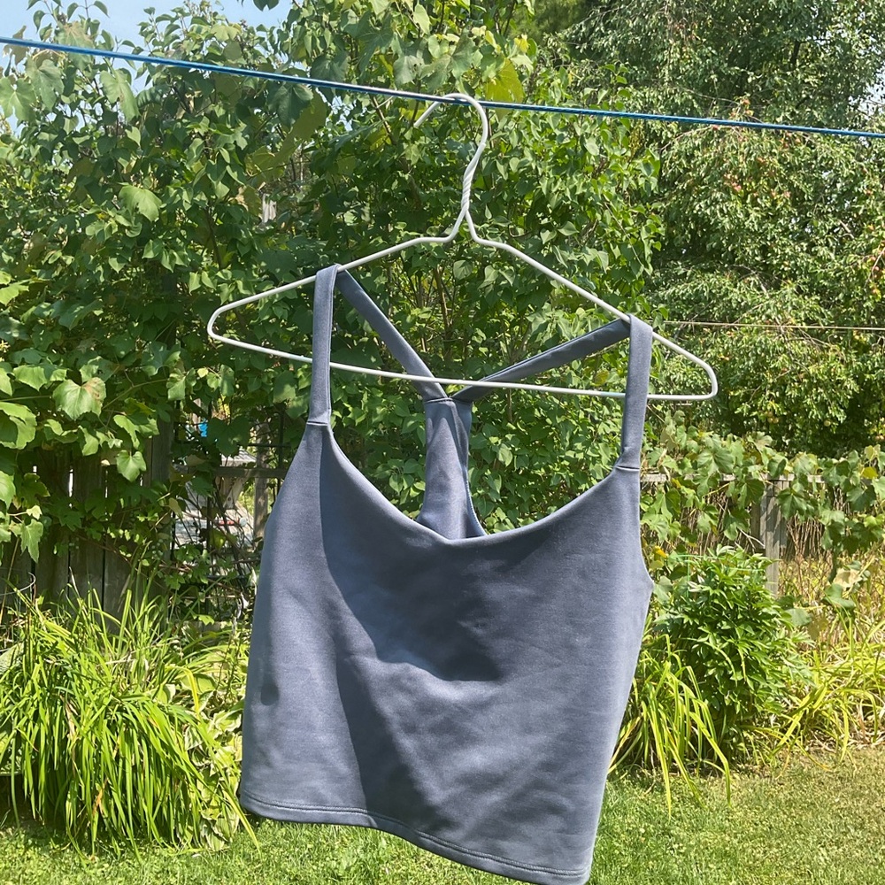 Abercrombie & Fitch Blue Tank Top